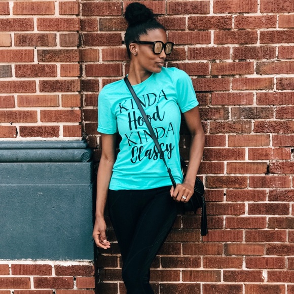 SALE! 1/2 Classy, 1/2 Hood T-Shirt  - Picture 2 of 5